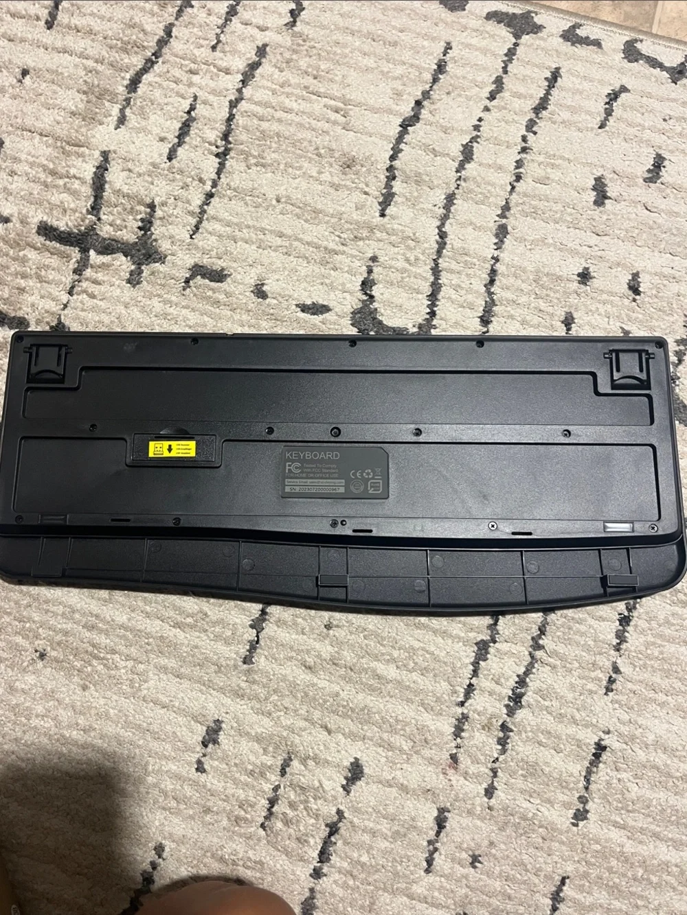 New Black Bluetooth Wireless Keyboard with box